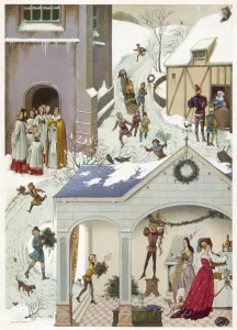 Medieval Prints: Christmas Past