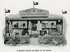 Gift Prints: Christmas present - Miniature Barnum Great Menagerie 1908