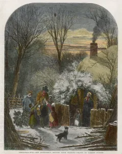 Shopping Prints: Christmas Shopping