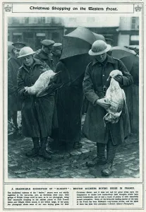 Shopping Prints: Christmas shopping on the Western Front 1916