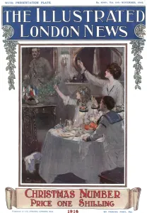 Fields Prints: Christmas Toast to an Absent Soldier, 1916
