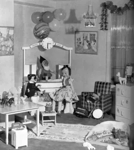 Vintage Prints: Christmas toy ideas, 1953