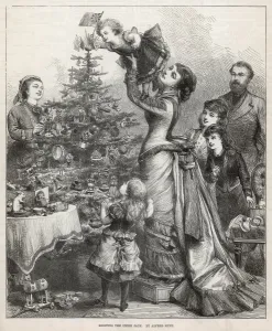 Customs Prints: Christmas / Tree / Flag