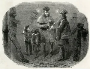 Lamps Prints: The Christmas Waits 1848