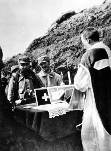 24th Prints: The Church in the firing-line