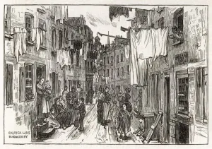 Lane Prints: Church Lane / Slum / 1875