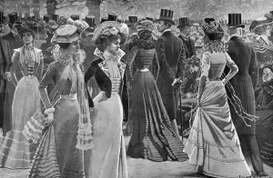 Season Prints: Church Parade in Rotten Row, London, 1901
