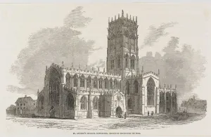Churches Prints: Churches / Doncaster / 1852