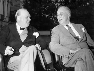 Washington Prints: Churchill and Roosevelt