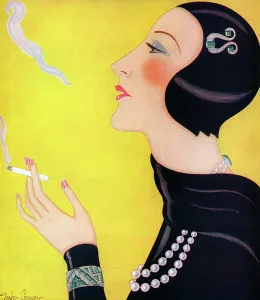 Gordon Conway Prints: The Cigarette by Gordon Conway