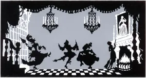 Floor Prints: Cinderella ballet, Ugly Sisters trying to dance