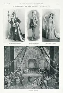 Charming Prints: Cinderella at the London Hippodrome