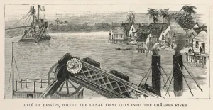 Canals Prints: Cite De Lesseps