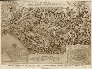 Cecil Prints: City of London 1945