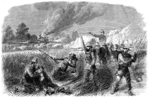 Position Prints: The Civil War in America: Fight at Rainsville, on the upper