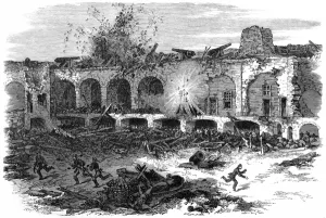 Engagement Prints: The Civil War in America. The interior of Fort Sumter, Charl