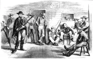 Wooden Prints: The civil war in America: some of Wilsons boys in wooden