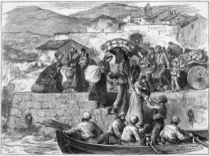 Spain Prints: Civil War Refugees