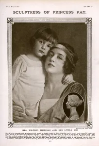 Mar18 Prints: Clare Sheridan and son