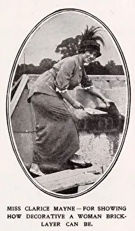 Building Prints: Clarice Mayne, popular stage actress and considered one of the finest principle boys in