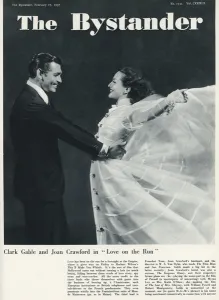 Clark Prints: Clark Gable with Joan Crawford in Love on the Run 1936