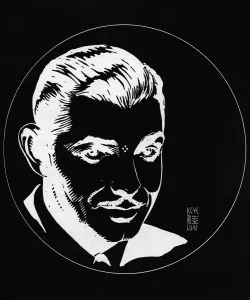Clark Prints: Clark Gable by Keye Luke