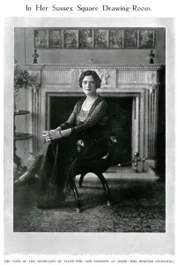 Square Prints: Clementine Churchill
