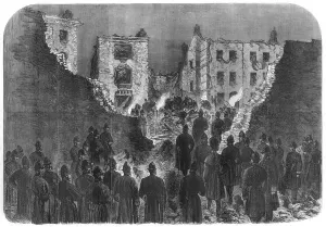Prisoners Prints: Clerkenwell Prison explosion