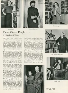 Norah Prints: These Clever People... Snapshots of Seven Writers