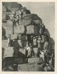 Pyramids Prints: Climbing the Pyramids