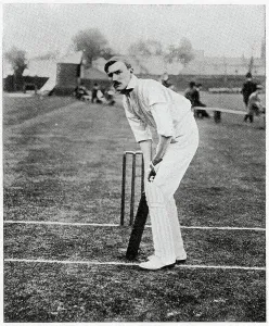 Sport Prints: Cloudesley Henry Bullock Marsham (1879 - 1928), English amateur cricketer. Date: 1907