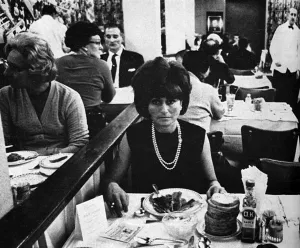 1966 Prints: The co-proprietor of Blooms kosher restaurant