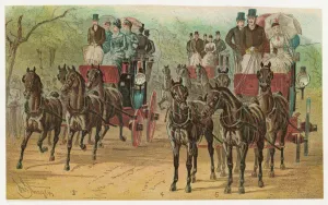 Coaching Prints: Coaching Meet in Hyde Pk