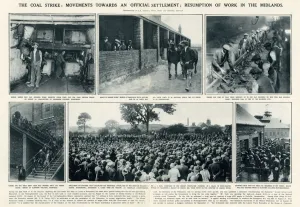 Movement Prints: Coal strike: movements towards an offical settlement 1926