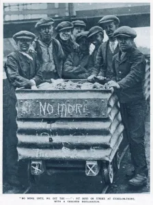 1920 Prints: Coal Strike in Stoke-on-Trent 1920
