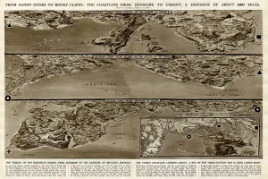 European Prints: Coastline from Denmark to Ushant by G. H. Davis