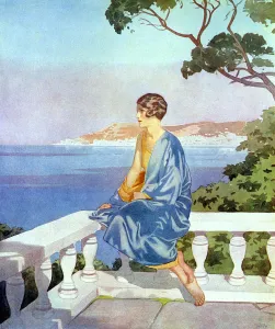 Balcony Prints: Coat D Azur by Douglas Wales