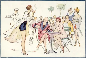 Cigarette Prints: Cocktail Time
