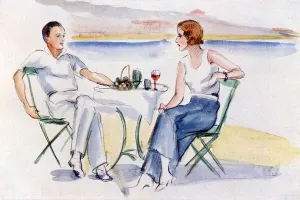 Dec18 Prints: Cocktail time at Cap d Antibes, Marquise de Casa Maury