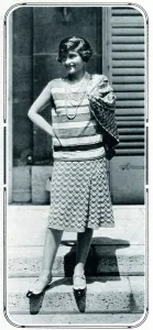 Style Prints: Coco Chanel in her own designs