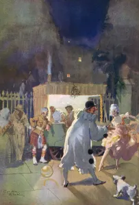 Stalls Prints: Coffee Stall by Gordon Nicoll