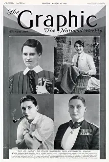 Military Prints: Colonel Barker - Valerie Smith Page from The Graphic reporting on the case of Colonel