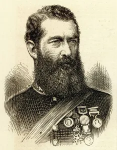 Beard Prints: Colonel Festing aged 41