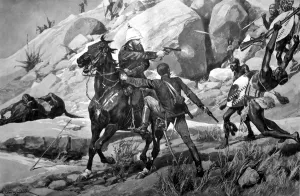 Bravery Prints: Colonel Redvers Buller at Inhlobane, Zulu War, 1879