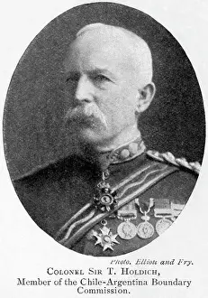 1902 Prints: Colonel Sir Thomas Hungerford Holdich (1843 - 1929)