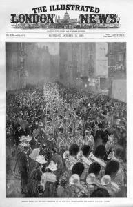 Departure Prints: Colonial troops off to fight in the Second Boer War