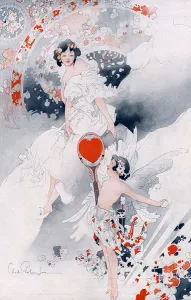 1923 Prints: Colour illustration by Charles Robinson