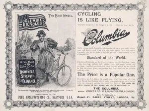 Columbia Prints: Columbia Advertisement