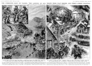 Operations Prints: Commando raid on Vaagso, Operation Archery 1941