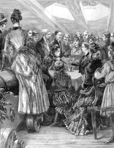 Trafalgar Prints: Commemoration of the Battle of Trafalgar on board H. M. S. Vic
